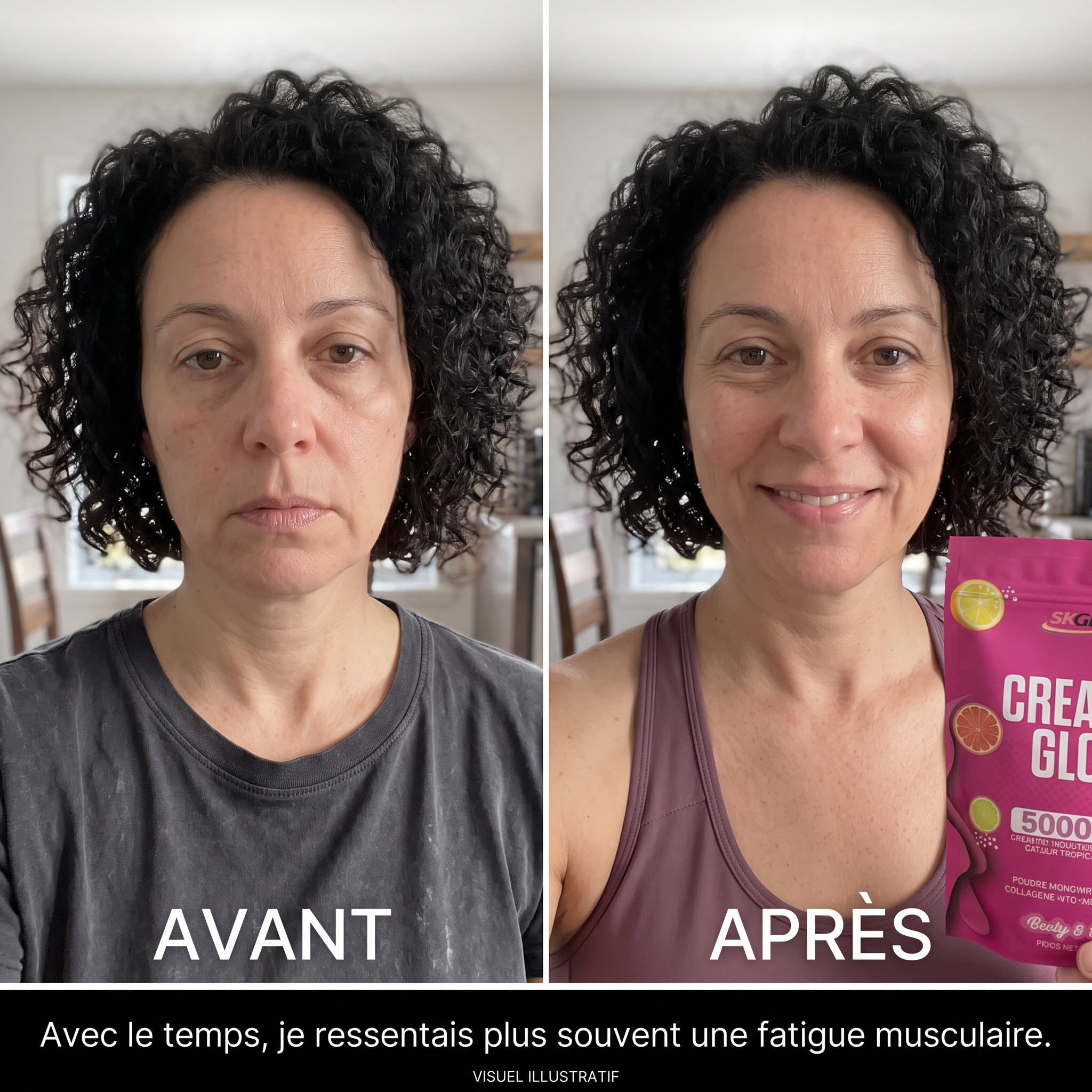 CreatineGlow Soutien musculaire • Énergie • Vitalité 1
